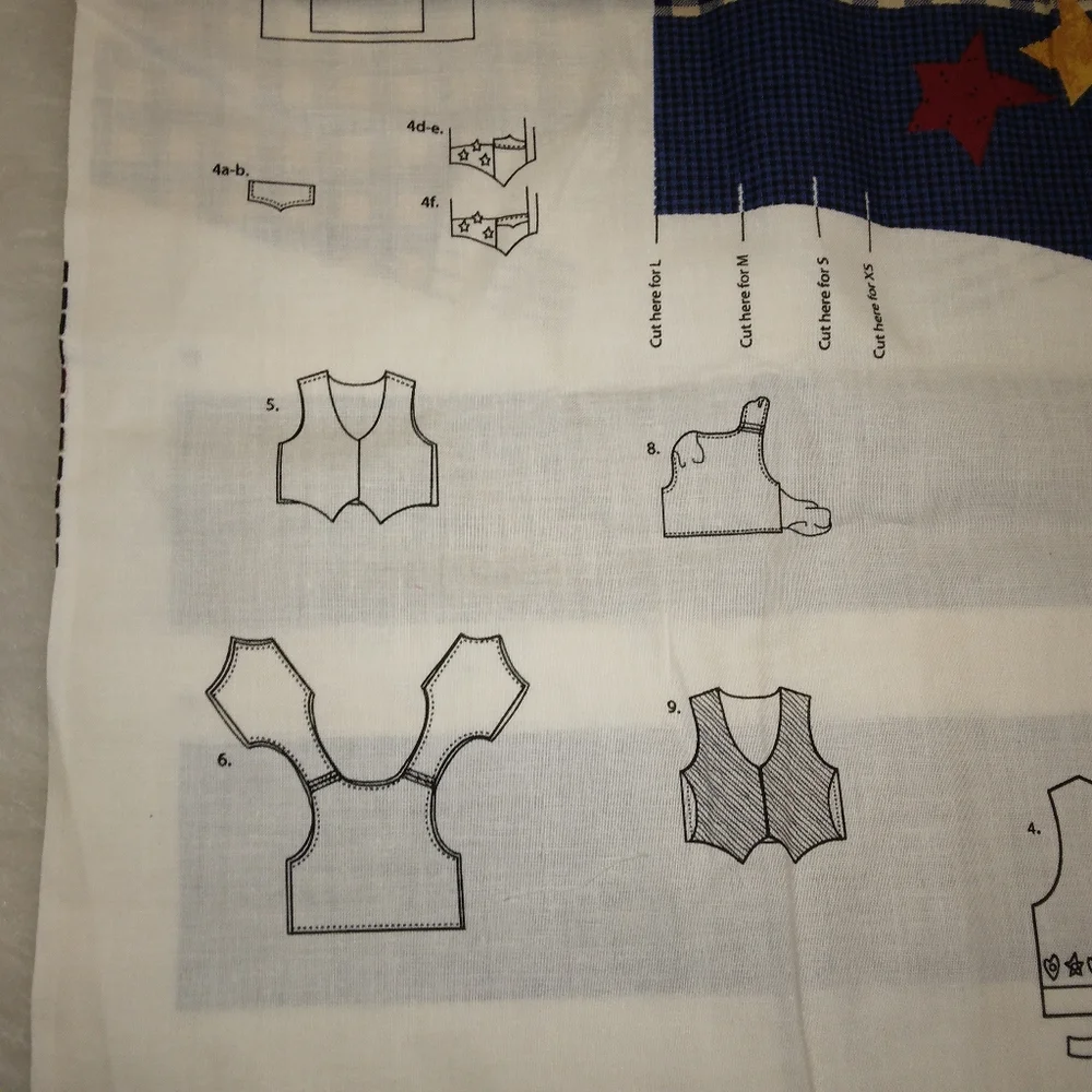 FABRIC VIP Dream Spinners Springtime Vest Cut-and-Sew panel